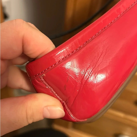 COACH PATENT LEATHER FLATS - Picture 5 of 6